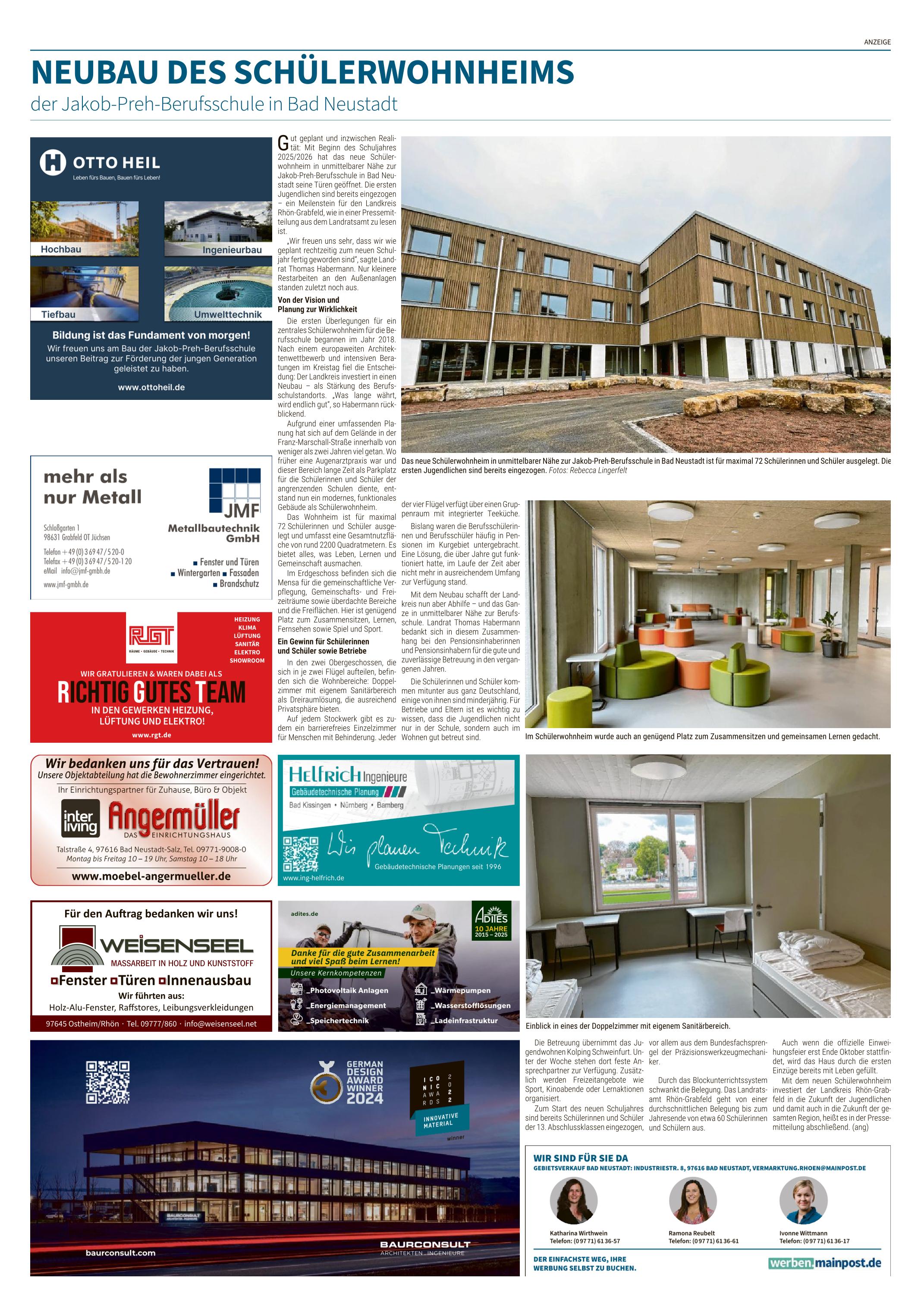 Schülerwohnheim Bad Neustadt